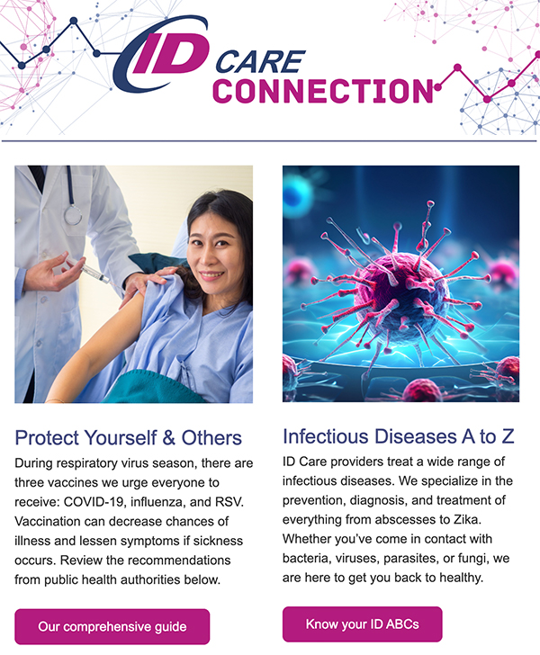 ID Care Connection E-Newsletter Archive