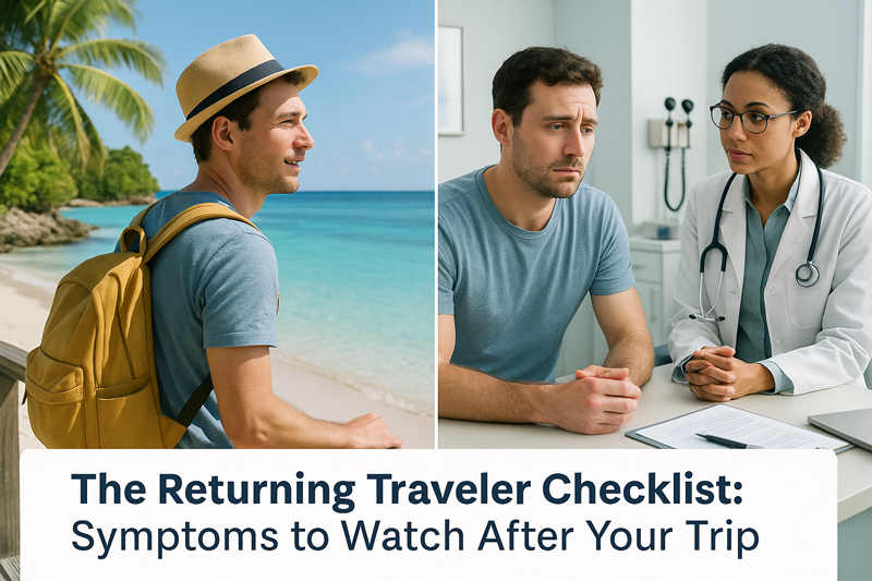 The Returning Traveler Checklist: Symptoms to Watch After Your Trip
